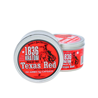 featured image thumbnail for post Texas Red Kratom  | 150 Jumbo (1g) Capsules 