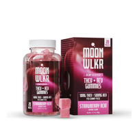 featured image thumbnail for post Moonwlkr THC-V Gummies | Strawberry Acai 10 mg