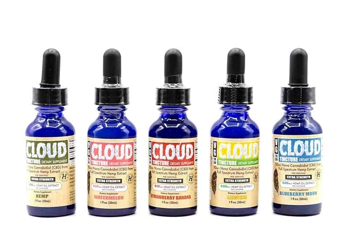 VG Hemp Cloud Tincture | 600mg Terpene-Rich CBD Oil