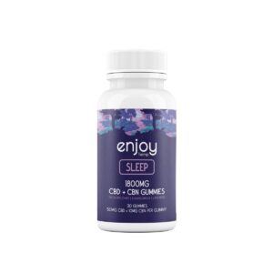 Enjoy Sleep CBD Gummies - Natural Support for Restful Nights - (1800mg)