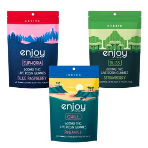 Enjoy Delta 9 Gummies – Live Rosin 600mg