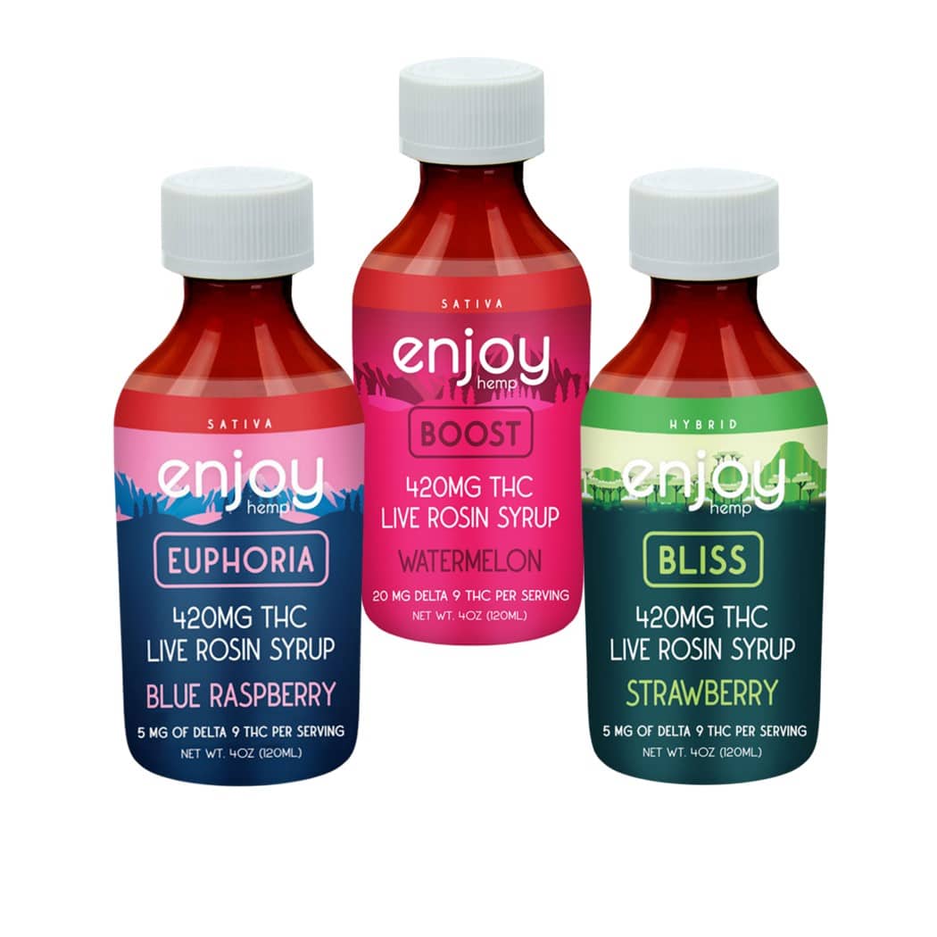 Live Rosin Syrup | Delta 9 Cannabis Syrup with Rosin